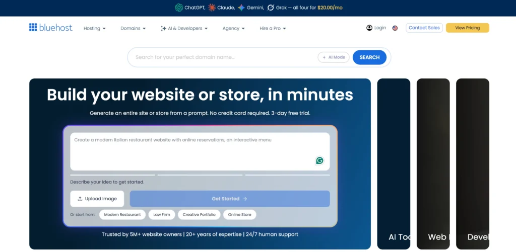 Bluehost Review