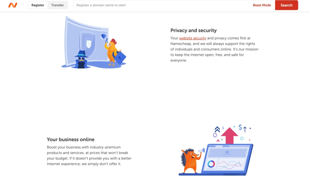 Key Features of Namecheap Hosting